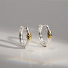  925 silver Smile Hoop Earrings