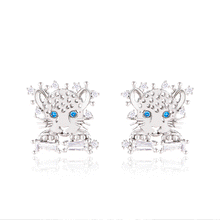  ENDANGERED SNOW LEOPARD Earrings