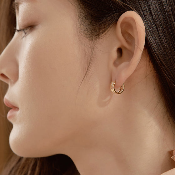 Wizzle Hoop Earrings